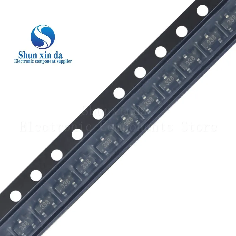 100PCS FDN340 FDN340P 340 FDN335 FDN335N 335N FDN338 FDN338P 338 SOT-23 MOS Field Effect Transistor Chip SMD