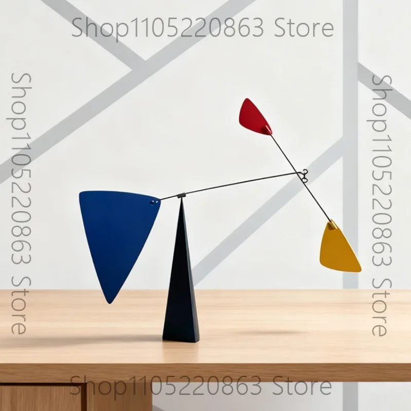 Modern Simple Creative Sail Dynamic Balance Ornament Sample Tabletop Windmill Craft Furnishings