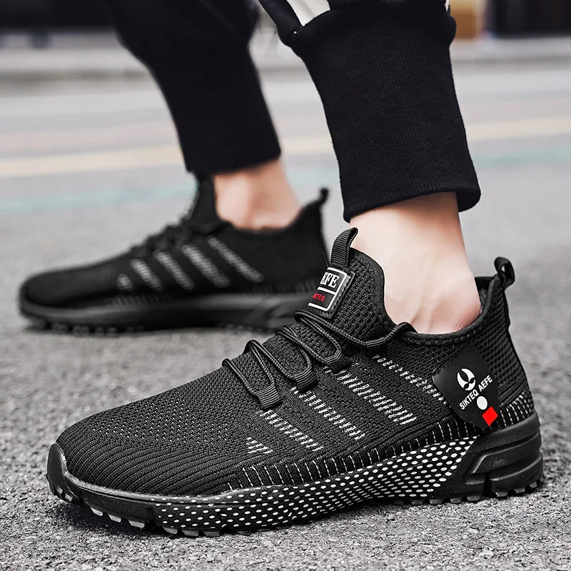 2024 Fashion Men\'s Sneakers Breathable Mesh Casual Shoes Comfortable Non Slip Outdoor Running Shoes for Men High Quality Sneaker