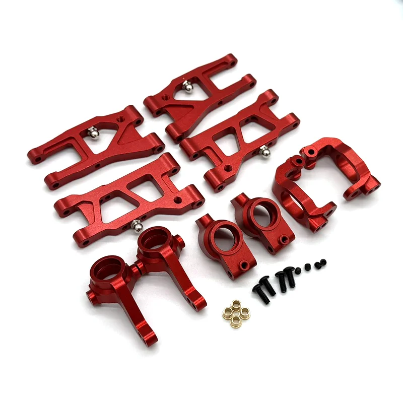 Metal Accessories SNRC 1/10 R2 R2-G V2 R2-C V2 R3-G R3-C R3-PRO RC Front and Rear Lower Tie Rods C Seat Steering Cup 5-Piece Set
