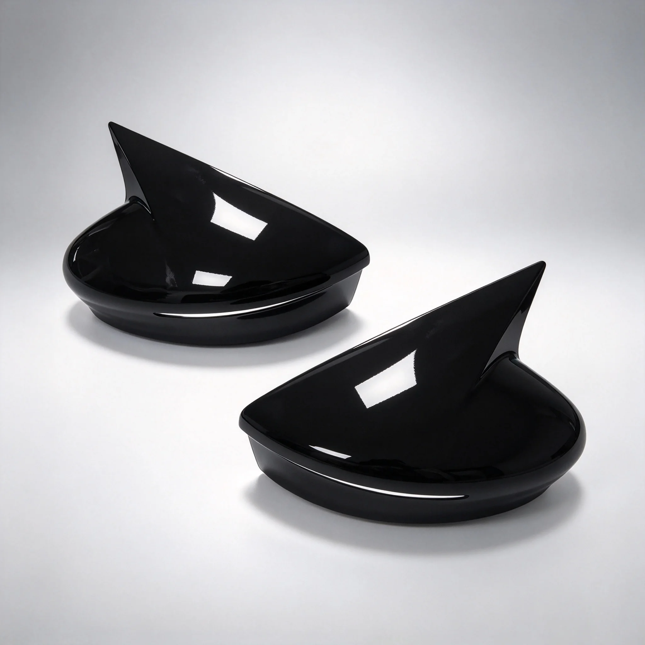 For Nissan Kicks Lannia BlueBird 2015-2021 Car Rearview Side Door Mirror Cover Caps Housing Shell Trim Accessories Parts