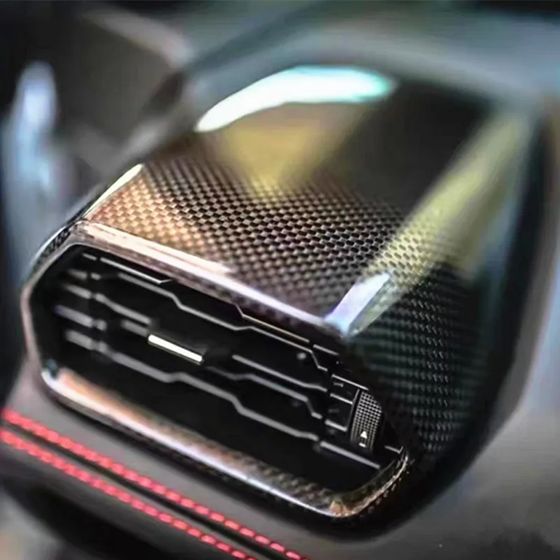 Carbon fiber air outlet frame for Lamborghini Hurricane Huracan PL580 LP61 air conditioning system