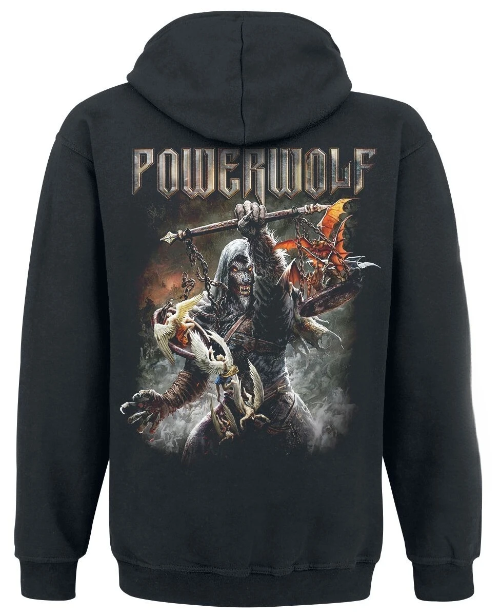Call of The Wild _ Powerwolf Hoodie 2026 Musim Gugur dan Musim Dingin Mewah Berkualitas Tinggi untuk Pria dan Wanita Top Y2k