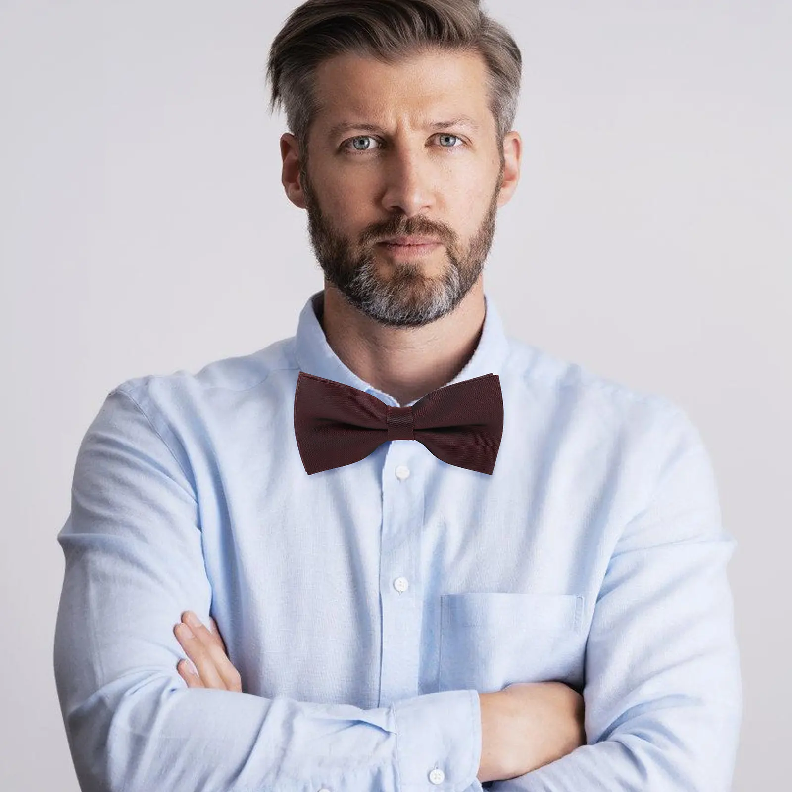 gravata-borboleta-masculina-pre-amarrada-cor-solida-borgonha-comprimento-ajustavel-para-casamento-festa-baile-de-formatura-noivo-ocasioes-formais