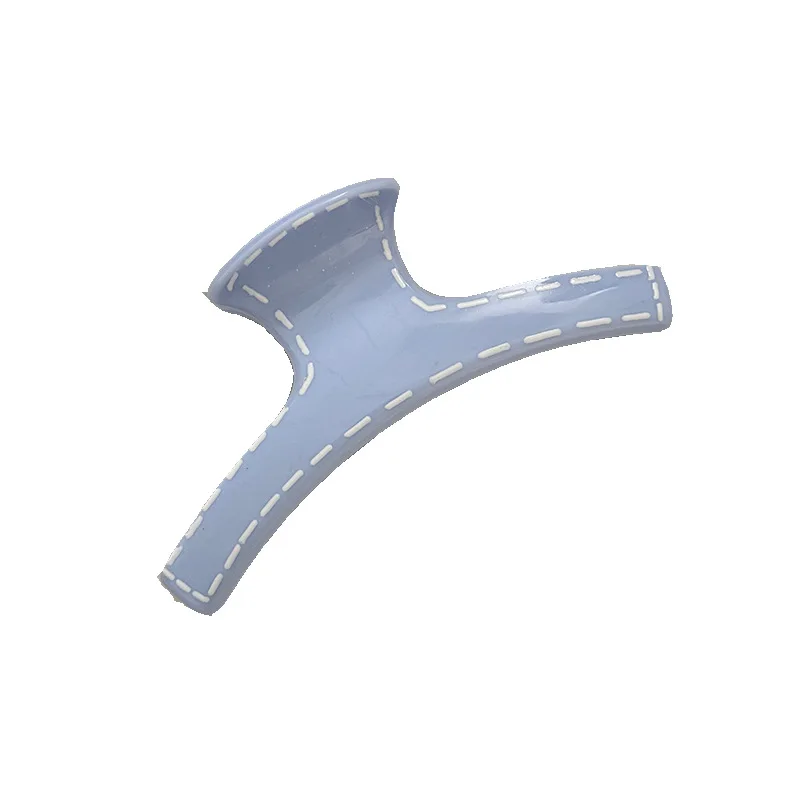 Kremowe zakrzywione linie duży chwyt Francuski retro klips rekina proste modne akcesoria do włosów 2025 lato nowość dla akcesoriów dziewczyna kobiety