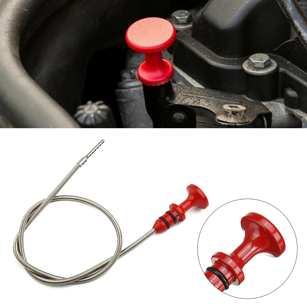 Flexible Metal Engine Oil Dipstick Dip Stick Too For MINI Cooper R55 R56 R57 R58 R59 R60 R61 Cooper 1.6L 07-16 1143758597007