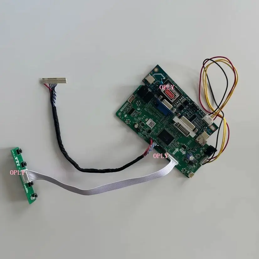 VGA DVI Controller board HDMI-compatible for MT185GW01 V1 MT185GW01 1366X768 LCD panel screen display monitor DIY 18.5