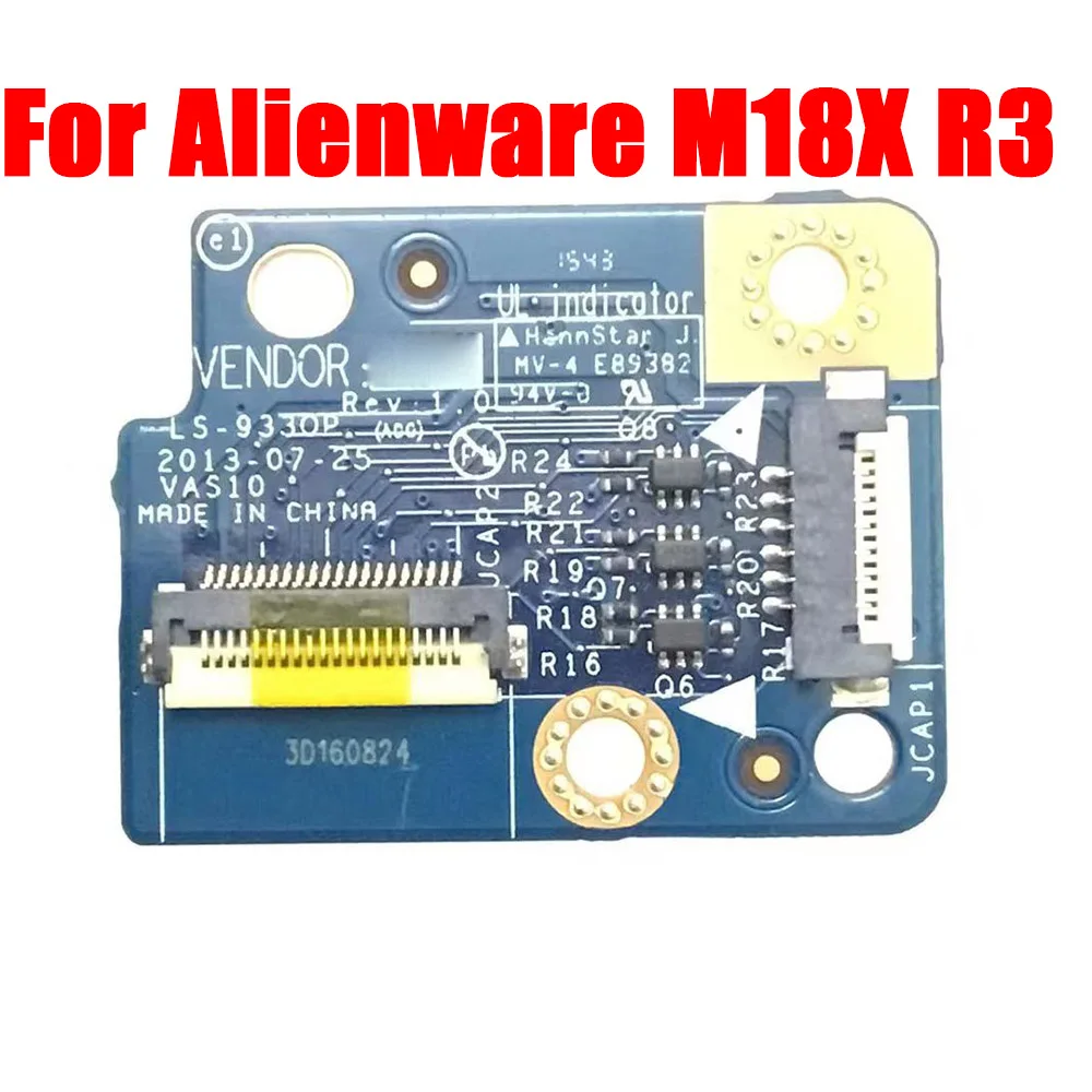 

Laptop LED Light Board For Alienware M18X R3 0D8X48 D8X48 LS-9330P
