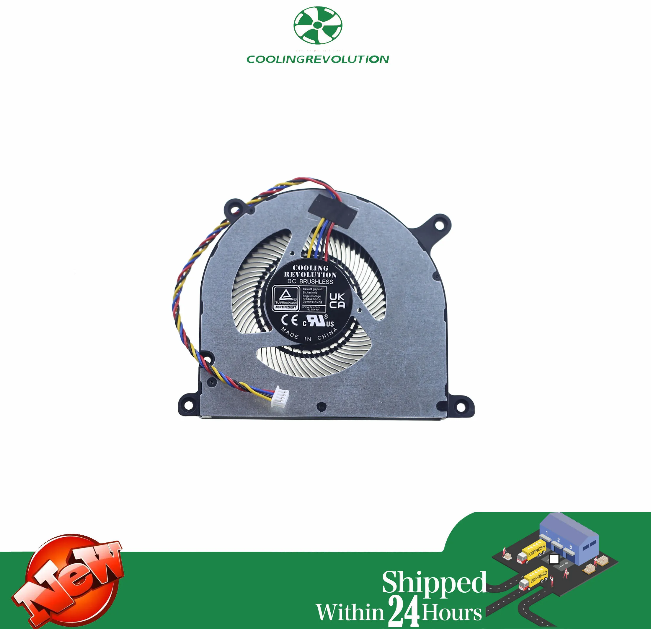Wentylator chłodzący procesor laptopa do GMK GMKtec K6 7840HS BF08012H05FP — zdjęcie produktu 2