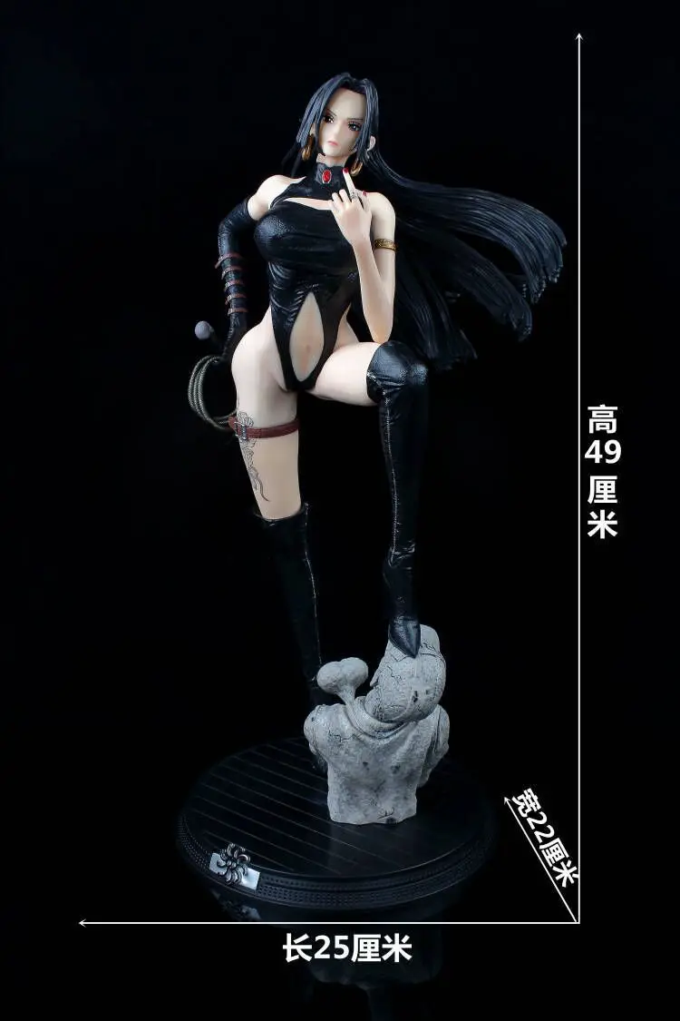 Hentai modelo de belleza GK, estatua de decoración desmontable de cuero negro, figura de animación, venta al por mayor