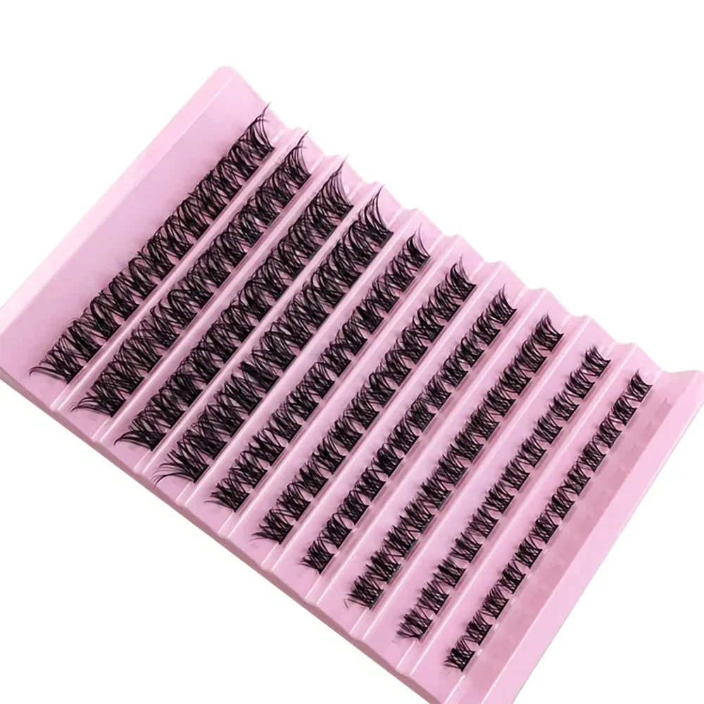 120 Cluster Segmented False Extension Eyelash DIY Natural Individual Lash Makeup Tools Soft and Natural Easy to Operate