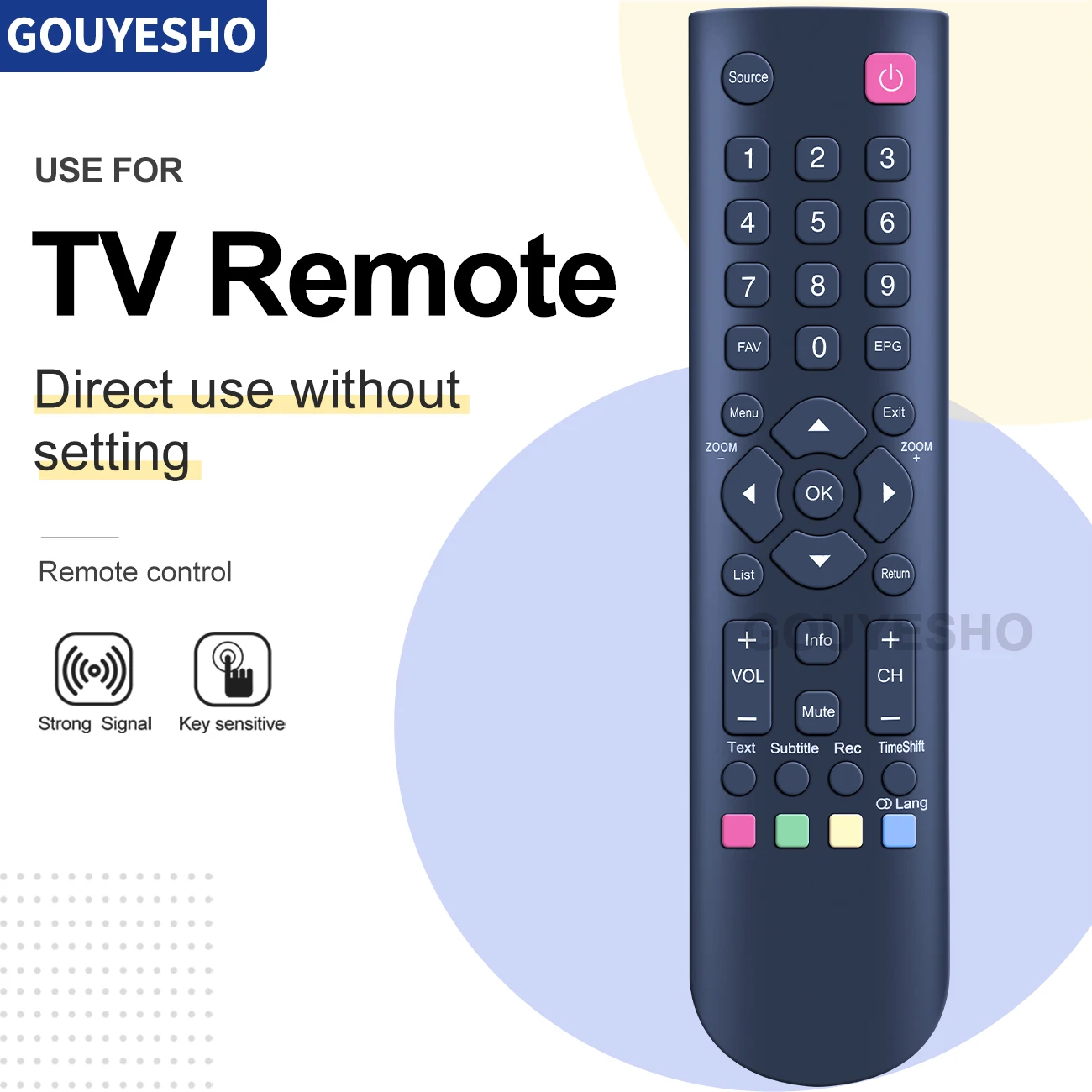 New Remote Control RC2000E01 RC3000E02 42FU5553W 40FS3246C for THOMSON TCL F&U lcd led Smart TV