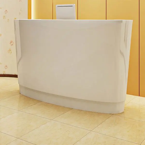 New Arrivals Counter Design Retail Boutique Store Used Reception Desk Furniture Wood Checkout Counter Cash Table