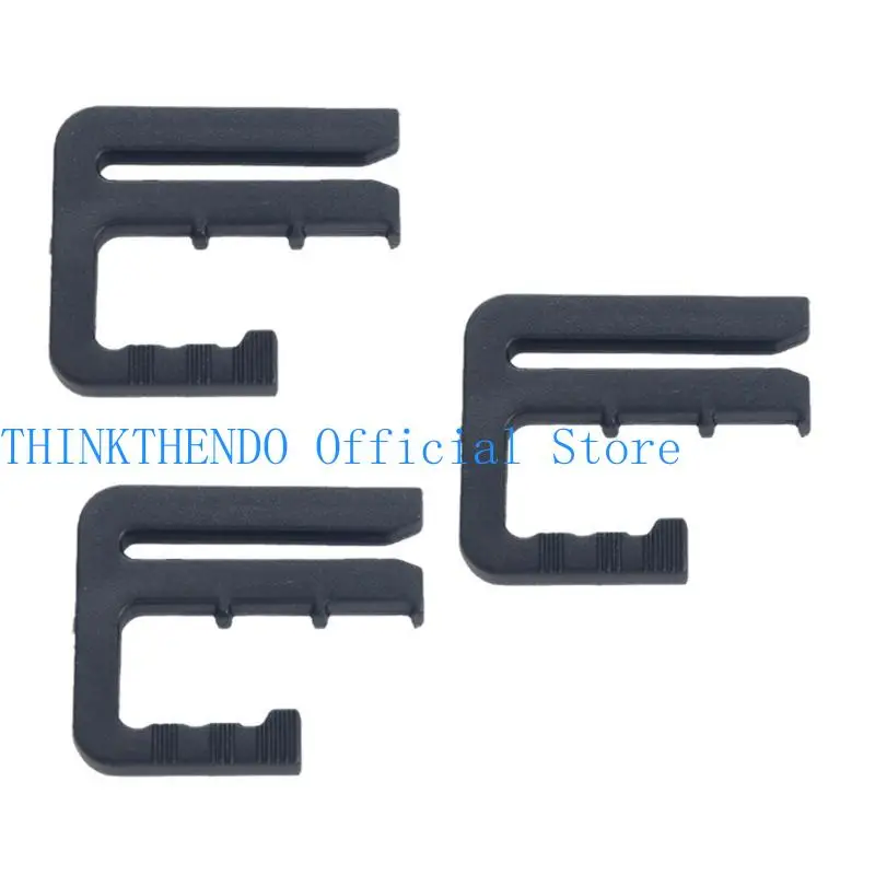 39BB 3PCs thắt lưng thắt lưng clip Bộ điều chỉnh vòng eo cho quần lỏng
