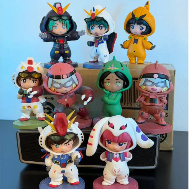 2026 Bandai BNFIGURE Q Pajamars Figura de Acción Mobile Suit Gundam Universe Century Muñeco de Segunda Generación Caja Sorpresa Regalo