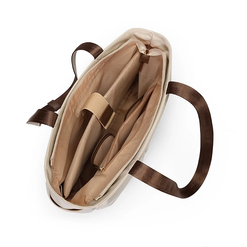 GOLF-Sac fourre-tout de travail pour femme avec poches pour ordinateur portable, sac à fermeture éclair ingent, sac à main initié féminin, tendance fonctionnelle, élégant, 2024