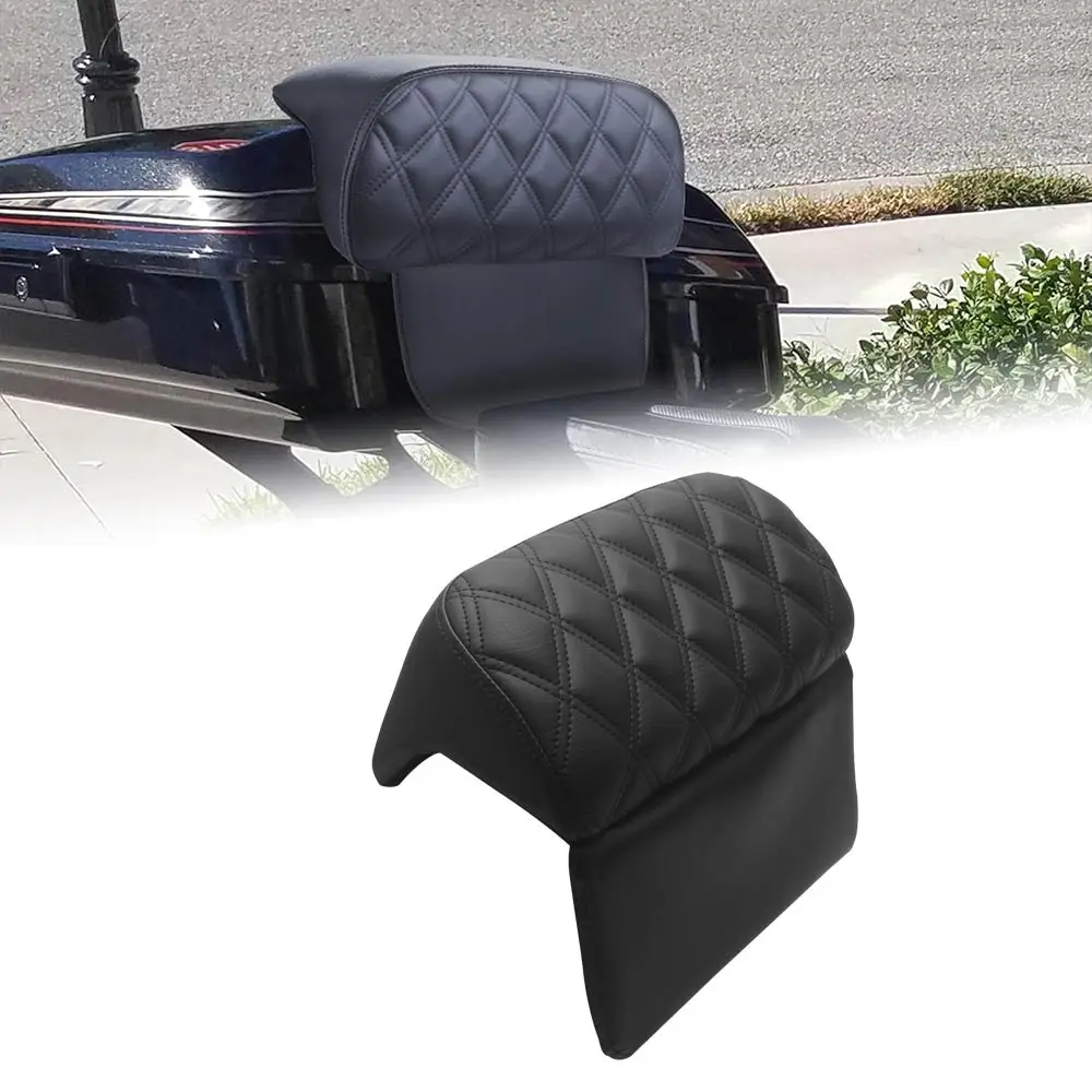 Tour Pack Luggage Pad Trunk Backrest Pads For Harley Touring Road King Street Electra Glide Ultra Limited CVO FLHT FLHTK FLHR