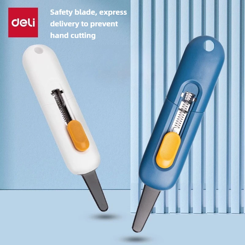 سكين فني من السيراميك من ديلي بحافة مسننة آمنة لفتح علبة التسليم السريع لن تؤذي أداة يدوية لفتح الطرود TD700 #1