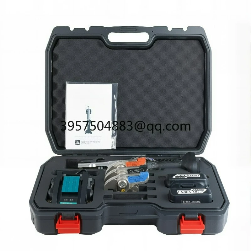 

EP-1525 portable cordless hydraulic connector tool, battery operated cable cutter