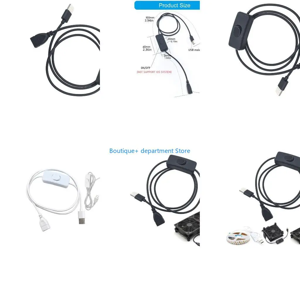 E1PD Metal Plate USB Cable Build In Safety Switches 1 Meter Travel Size