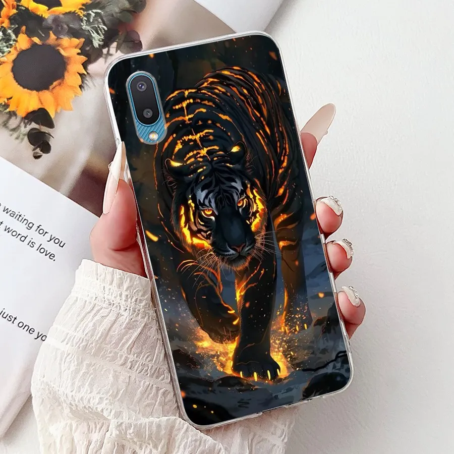 For Samsung Galaxy A02 A02s A03 A03s M02 M02s Phone Case New style Painted Soft Silicone Back Cover for SamsungA 02  A03 S Shell