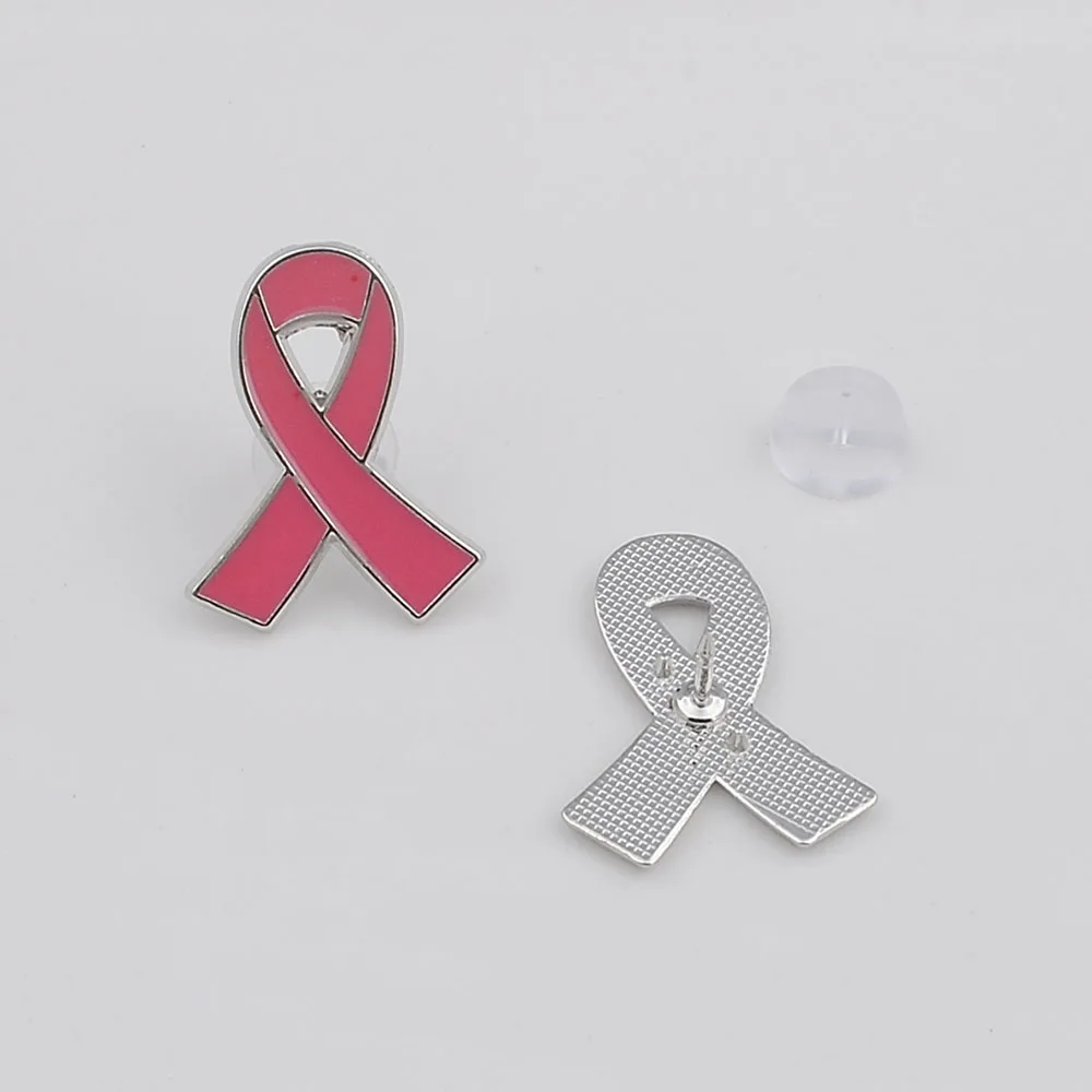 Pink Ribbon Breast Cancer Awareness Jewelry Official Lapel Pin 1 Pin