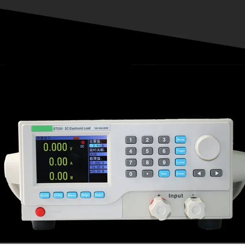 Testeur de charge électronique DC Programmable ET5300A ET5300, testeur de résistance d'isolation de batterie 150V/40A/400W