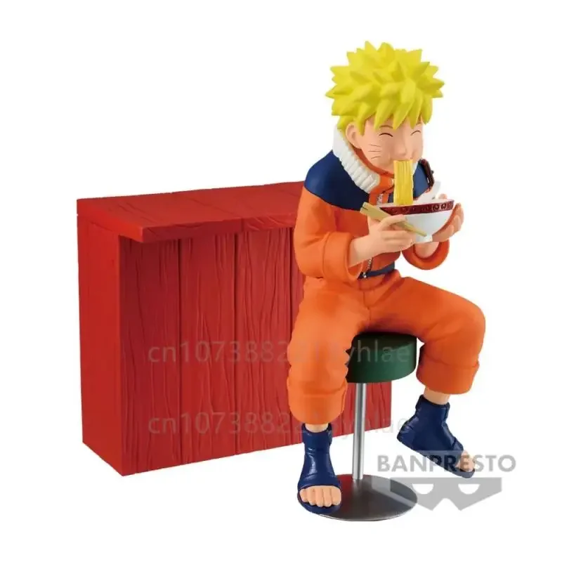 In Stock Original Bandai Banpresto Naruto Uzumaki Naruto Umino Iruka Precious Time At Ichiraku Ramen Action Figures Model Toys
