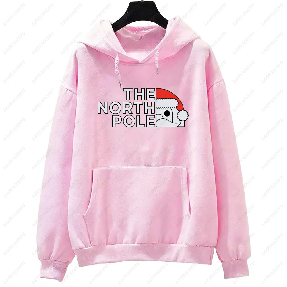 2025 القطب الشمالي عيد الميلاد هوديي مضحك سانتا كلوز البلوز عطلة احتفالية البلوز هدية عيد الميلاد للرجال النساء هوديي