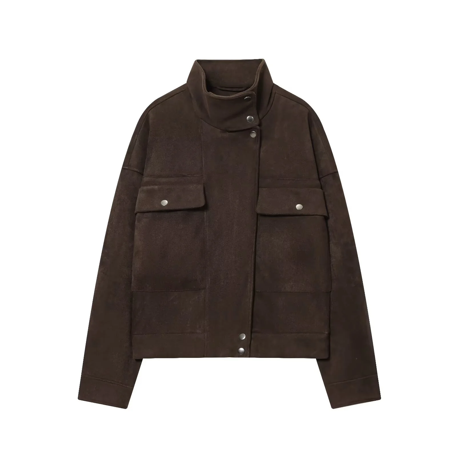 

Fashion and minimalist short jacket for women European style 2025 autumn new casual versatile short top