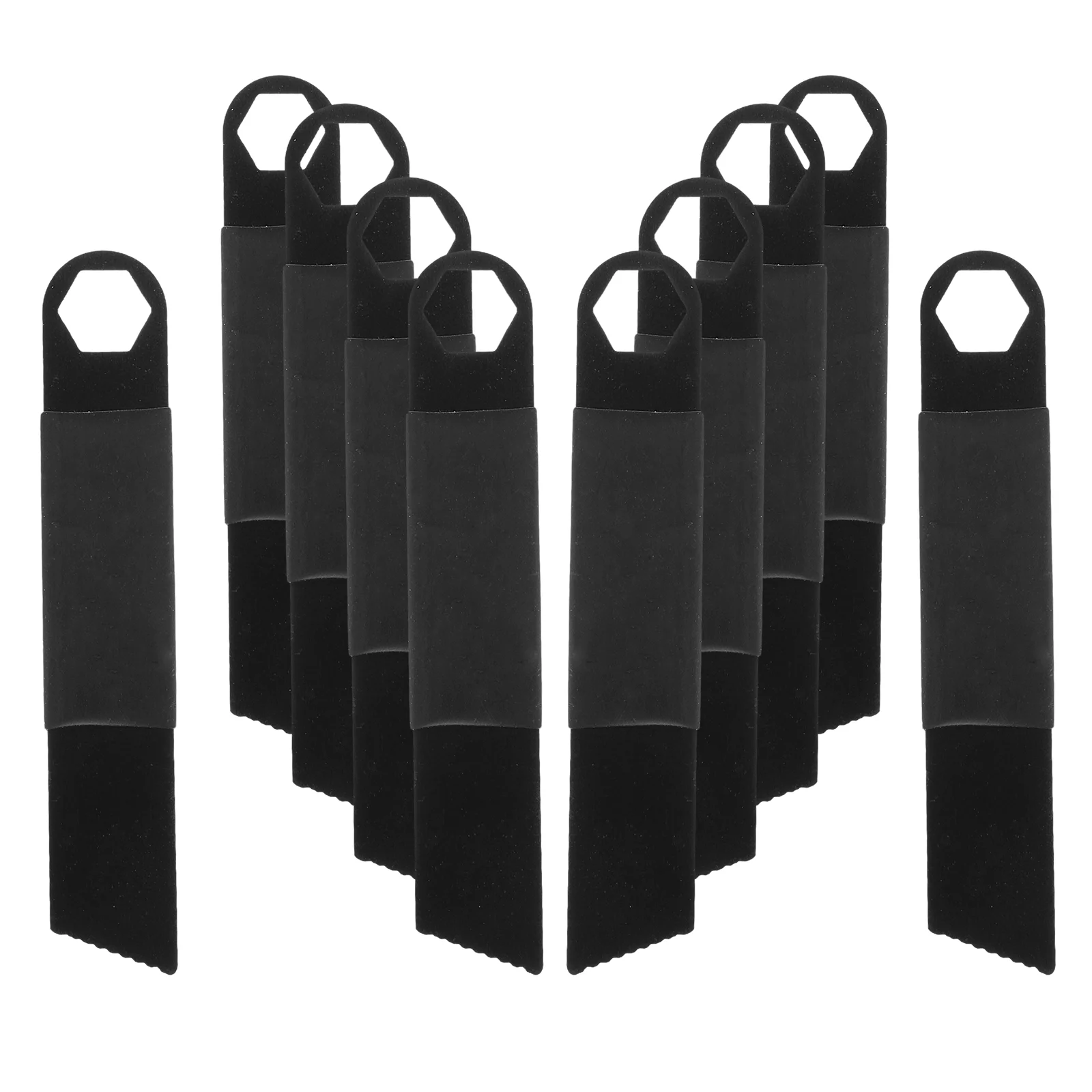 

10 Pcs Fire Scraper Emergency Starter Survival Items Stick Starters for Campfires Stainless Steel Camping