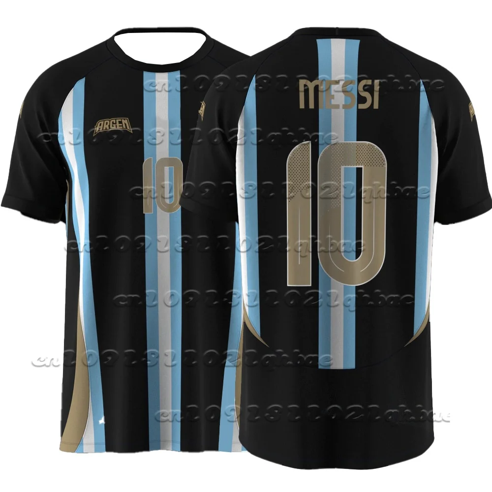 

2025 Specially Designed Children's Boys And Girls' No.10 Sports Shirt Summer MESSI Fashion Casual T-Shirt For Men And Women