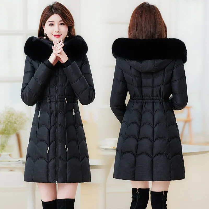 

New Casual Fashion 2025 Female Winter Parkas for Women Coats Long Thick Parka Women's Jacket Feminine Clothes