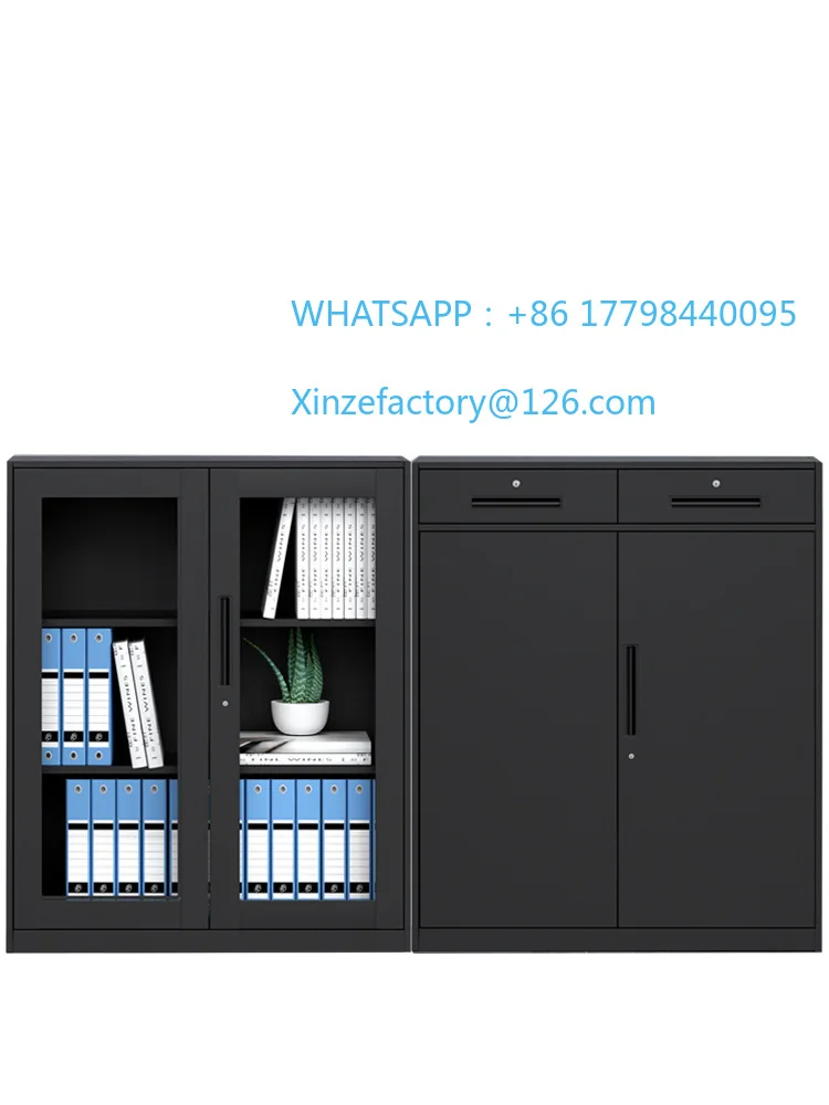 

Customizable Iron Office File Cabinet Steel File Cabinet Financial Certificate Cabinet