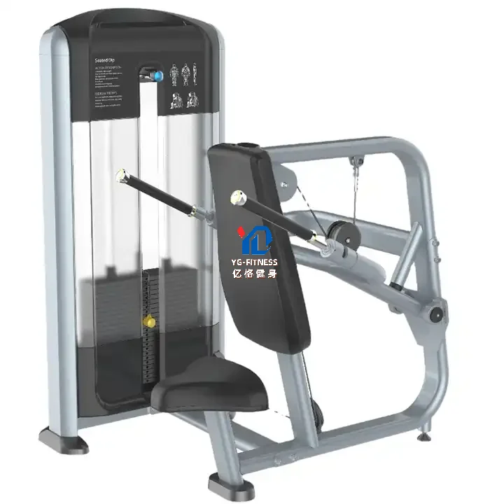 YG FITNESS YG-6018  Popular Seated Dip Commerical Gym Equipment Seated Dip Machine Seated Dip Machine for Sale
