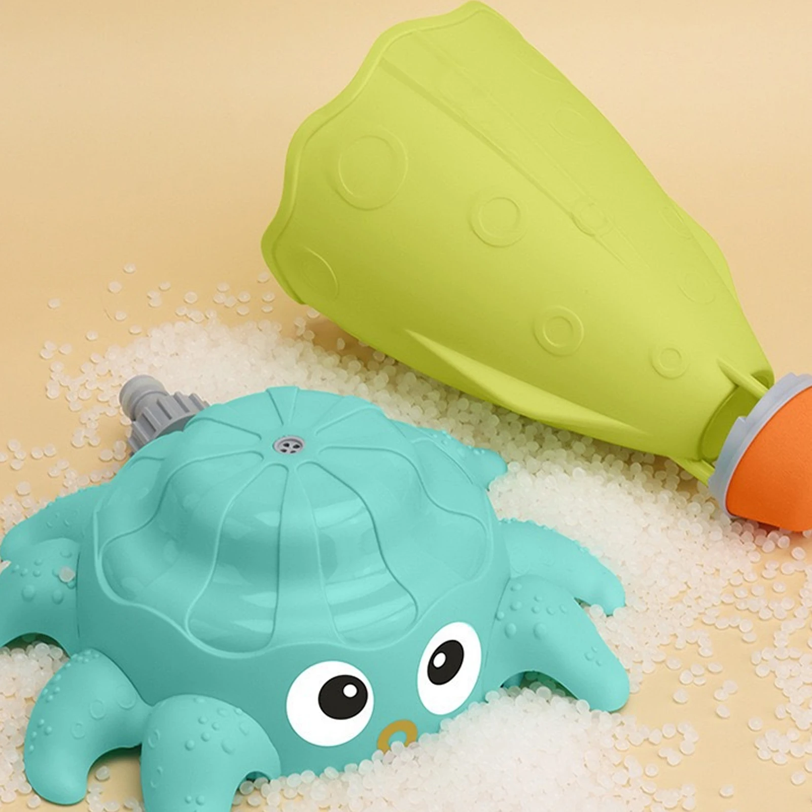 1 Set Per Bambini All'aperto Polpo Spruzzo D'acqua Giocattolo Acqua Scena Rotante Giocattolo Sprinkler Set Collezione Regalo Per Bambini Ragazzi Ragazze Fuori