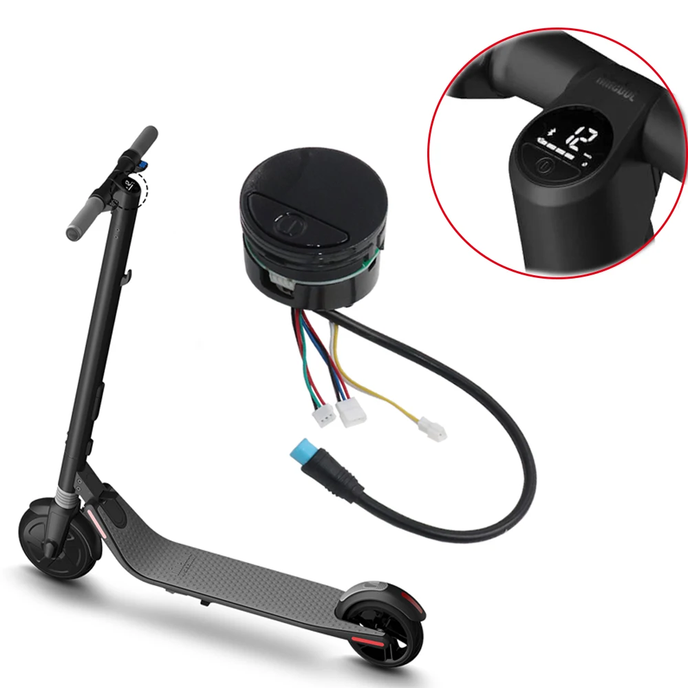 Sostituzione per Ninebot Segway ES1/ES2/ES3/ES4 Scooter attivato Bluetooth cruscotto scheda di controllo acceleratore freno quadrante dito