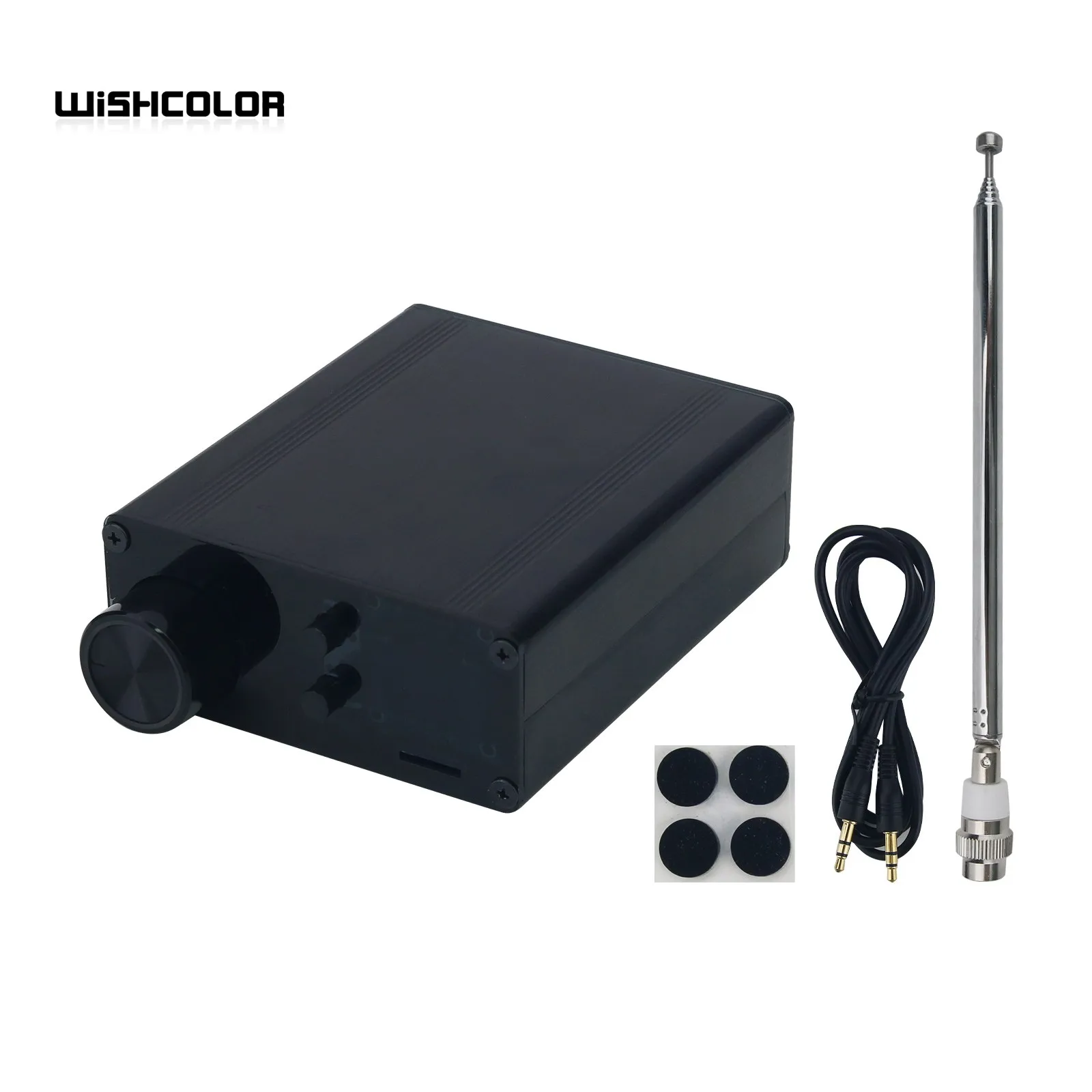 Wishcolor Black Metal Shell K3 150 kHz-1300 MHz Luchtvaart Volledige Band Ontvanger Hoge Prestaties Draadloze Digitale Audio Terminal