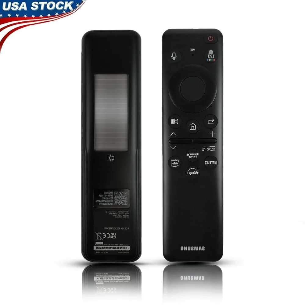 Samsung Smart TV Remote Control Q60 Q70 Q80 QN85 QN90 S95C LS03D Voice Eco-Friendly USB Type-C Shortcut Netflix Disney  Prime