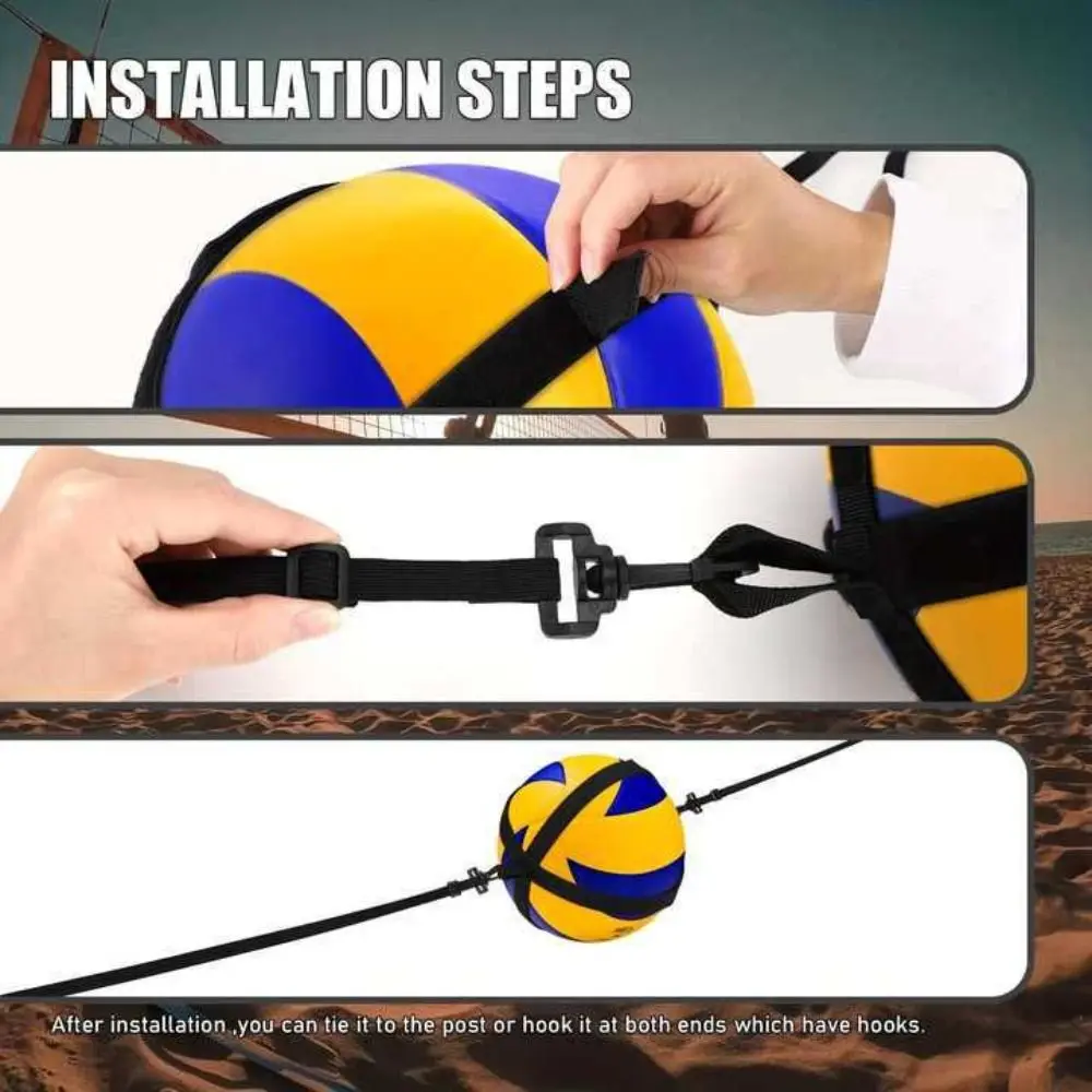 Elastic Volleyball Training Chain Flexible Wear-resistant Volleyball Auxiliary Training Volleyball Spike Trainer