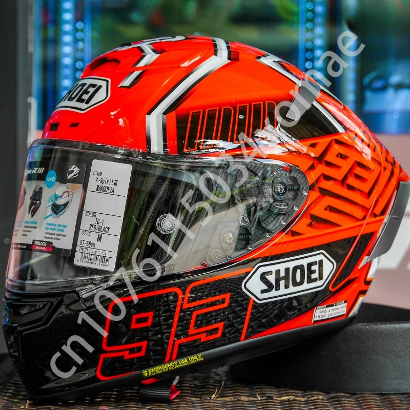 

SHOEI X-14 Helmet 4 Kask X-Fourteen X-Spirit III Full Face Helmet Sports Bike Racing Motorcycle Helmet