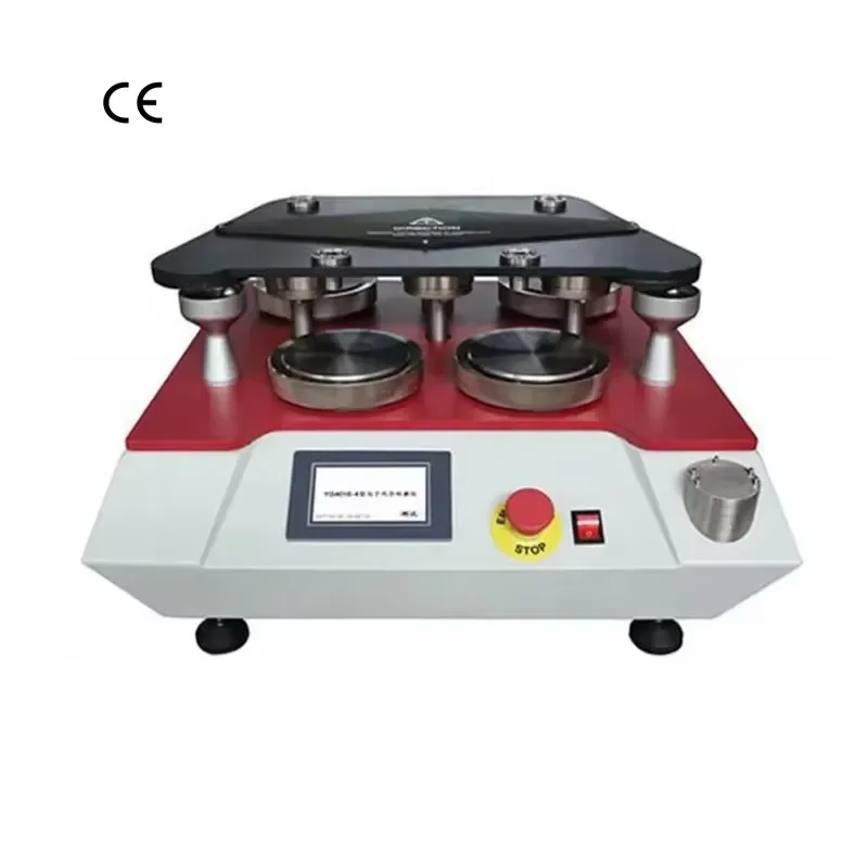 ASTM D4966 ISO 12947 Martindale Abrasion and Pilling Tester BS 2543 ASTM D4970 Textile Fabrics Abrasion Resistance Test
