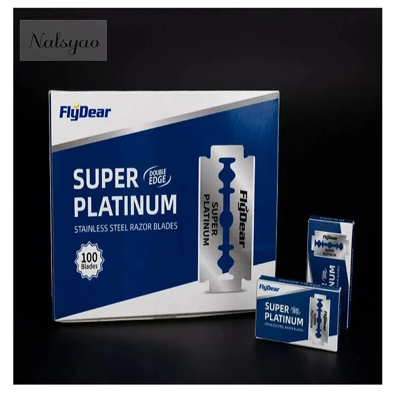 Professional Barber Double Edge Safety Blades 10/30pcs Classic Retro Stainless Steel Men's Shaving Hair Removal