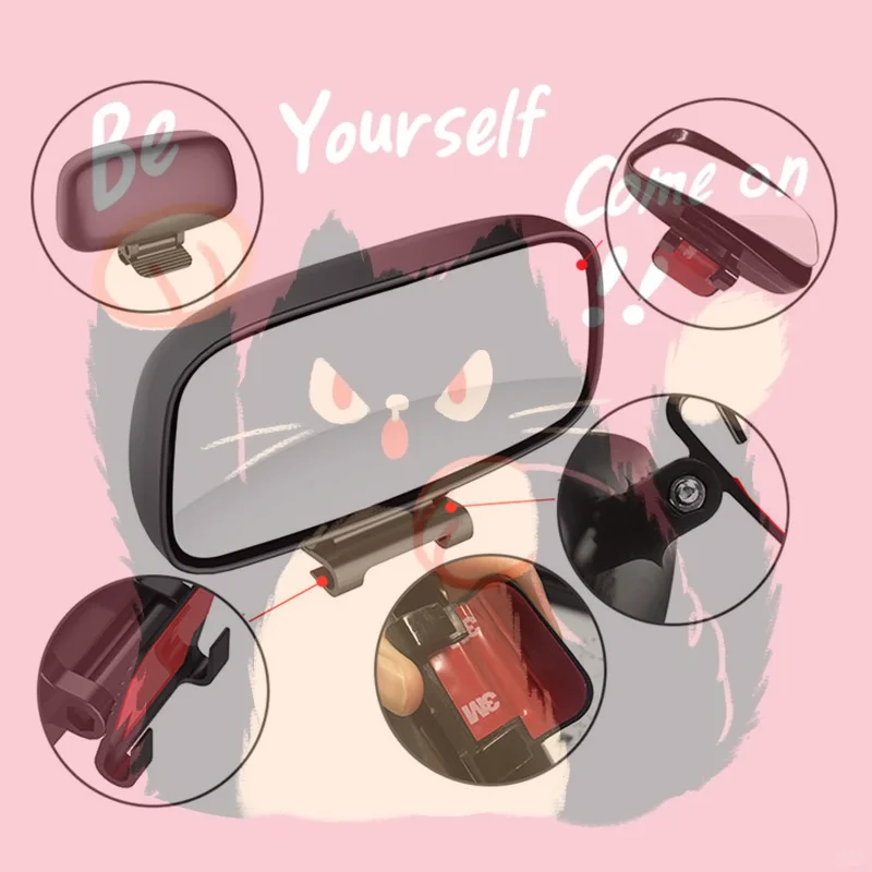 

Автомобильное зеркало для слепых зон, регулируемое выпуклое зеркало заднего вида, широкоугольное зеркало для безопасности, парковочное автомобильное зеркало