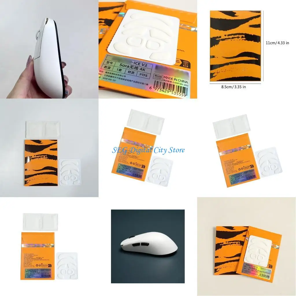 

U75B Mousepad Esports Game Ice Version Mouse Feet for / V2 / 4K Mouse Pad Mouse Skates