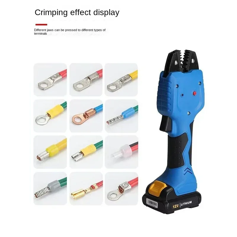 Hot salesZc-B50Km Battery-Powered Crimping Pliers for Insulated Tubes and Bare Terminals-Electric Cold Crimping Pliers