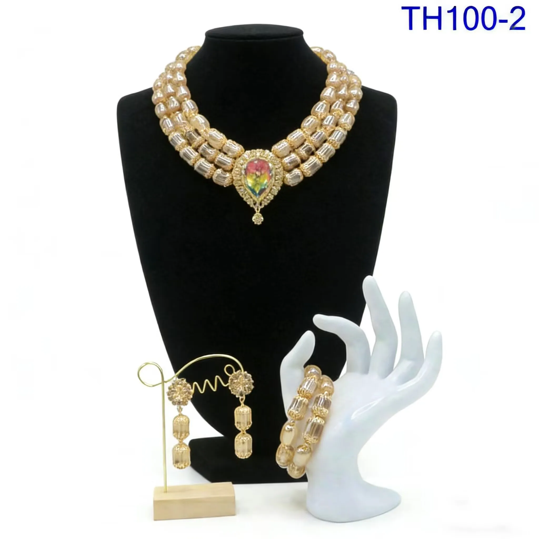 

Модный африканский комплект ювелирных изделий, нигерийские свадебные коралловые бусины, комплект украшений