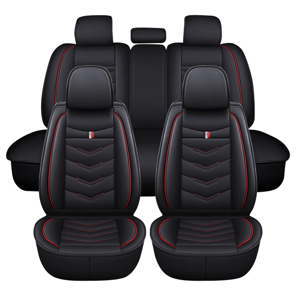 

Car Seat Covers Full Set Front Split Rear Bench For Car Universal Cloth SUV Sedan Van Automotive Interior Covers