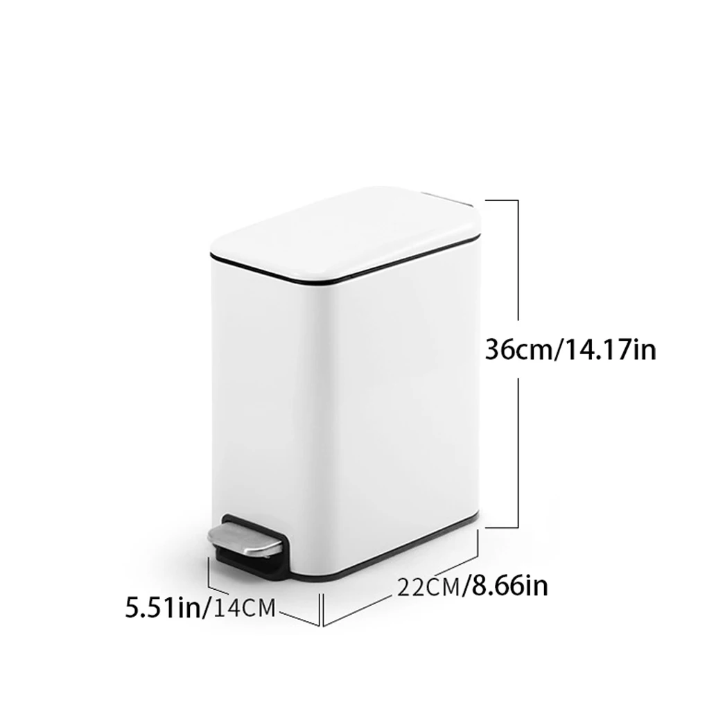 Convenient Stainless Steel Garbage Storage Bin For Any Space And The Bin Bag Will Not Run Off There Is A Handle On