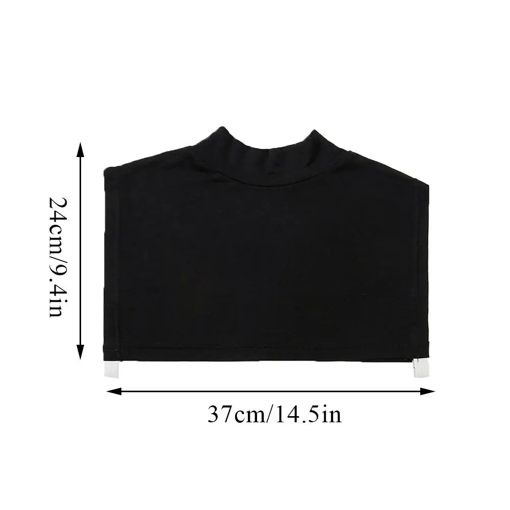 جديد انفصال مشروط غطاء الرقبة المرأة الرقبة الدافئة وهمية طوق عالية الياقات يلتف الرقبة الياقة المدورة الأوشحة #6